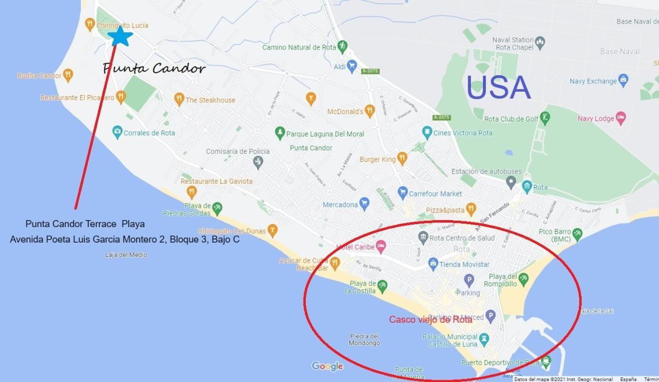 Rota Punta Candor Terrace Playa 3 Bajo C المظهر الخارجي الصورة